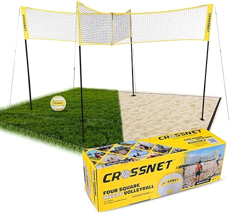 CROSSNET 4-Way Volleyball Net