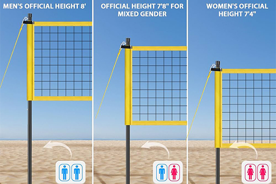 Volleyball Net Height